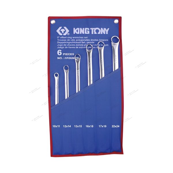 Набор накидных ключей, 10-24 мм, 6 предметов KING TONY KING TONY 1F06MRN