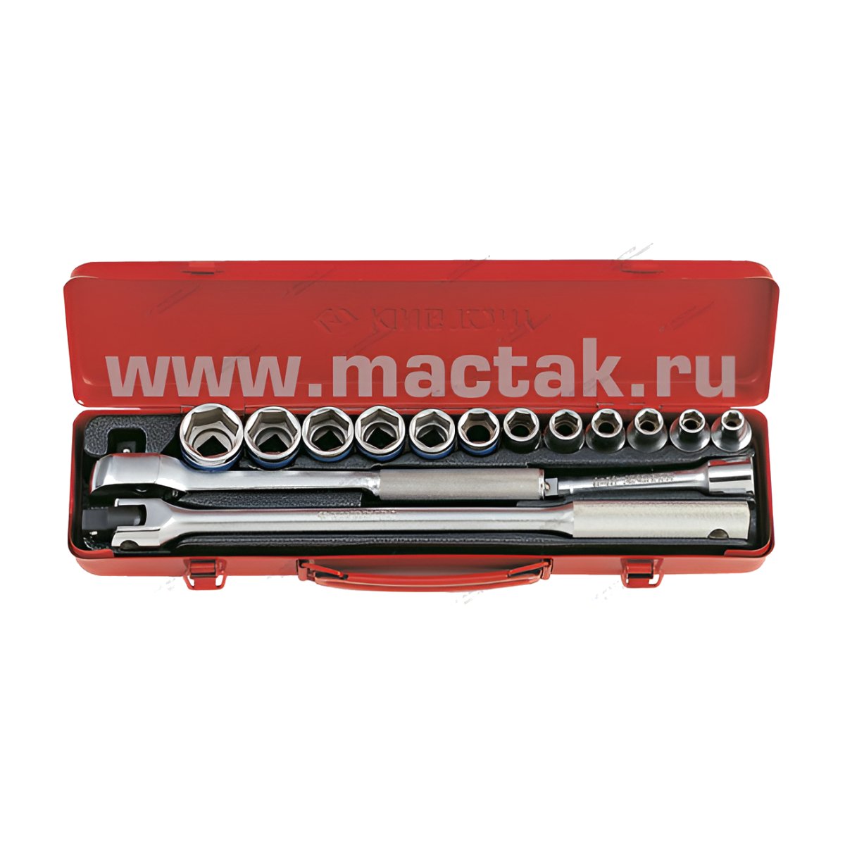 1/2” комплект торцевых головок KING TONY KINGTONY 4501MR