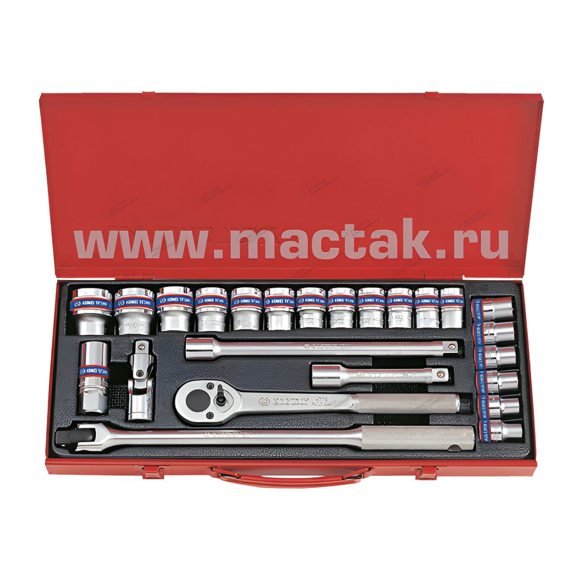 1/2” комплект торцевых головок KING TONY KINGTONY 4532MR
