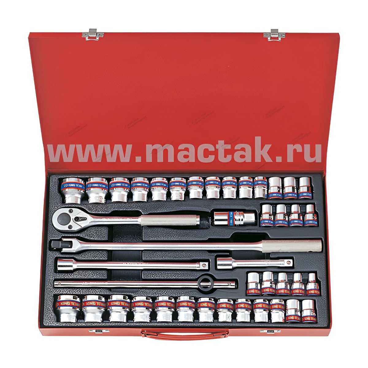 1/2” комплект торцевых головок KING TONY KINGTONY 4542CR