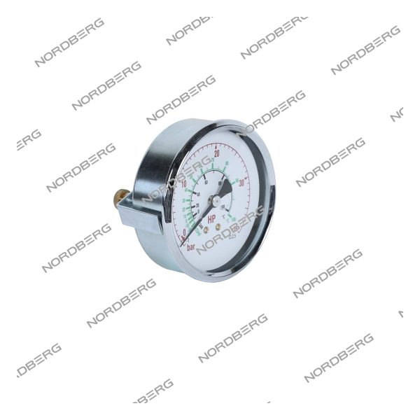 Манометр HP (39BAR/80d) для NF12 NORDBERG NF12#GAUGE39