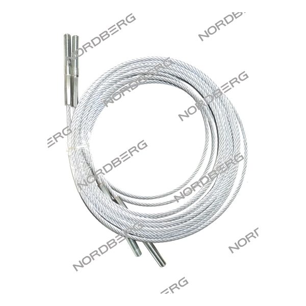 Трос для N4120H1-4T 4000 мм (L=11000мм) (комплект 2 шт.) NEW NORDBERG X006702