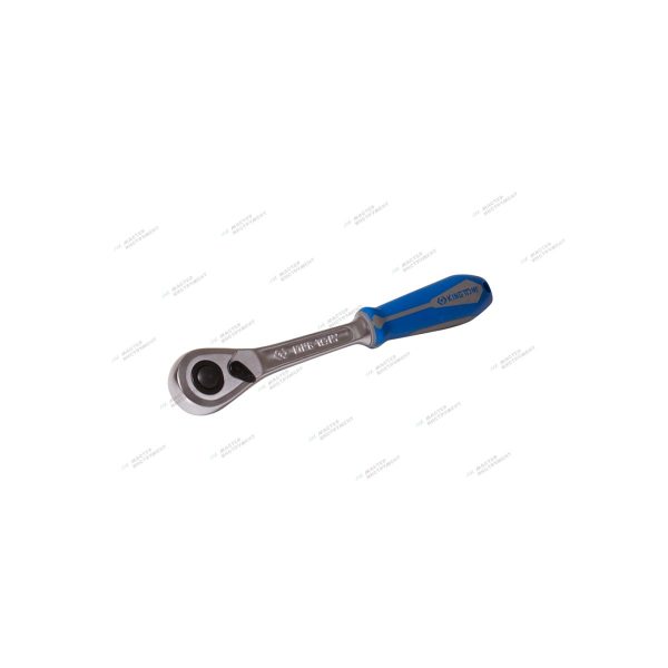 Трещотка 1/2"", 250 мм, 90 зубцов, флажковая с кнопкой KING TONY 4773-10GS
