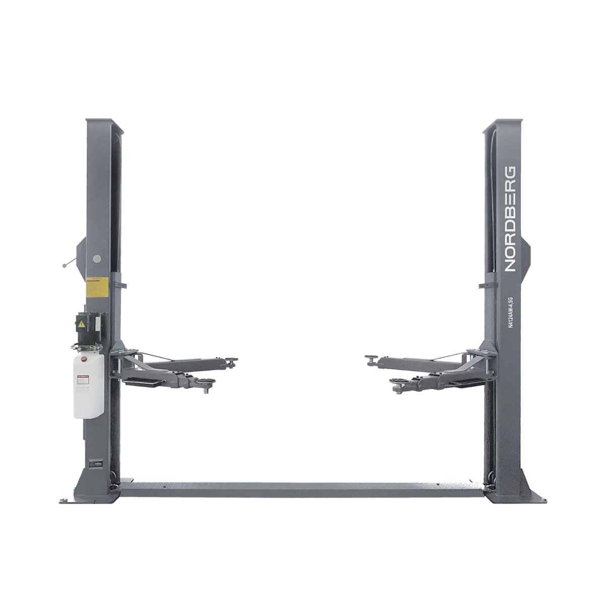Подъемник двухстоечный 4,5 т, 380 В, серый NORDBERG N4124AM-4,5G