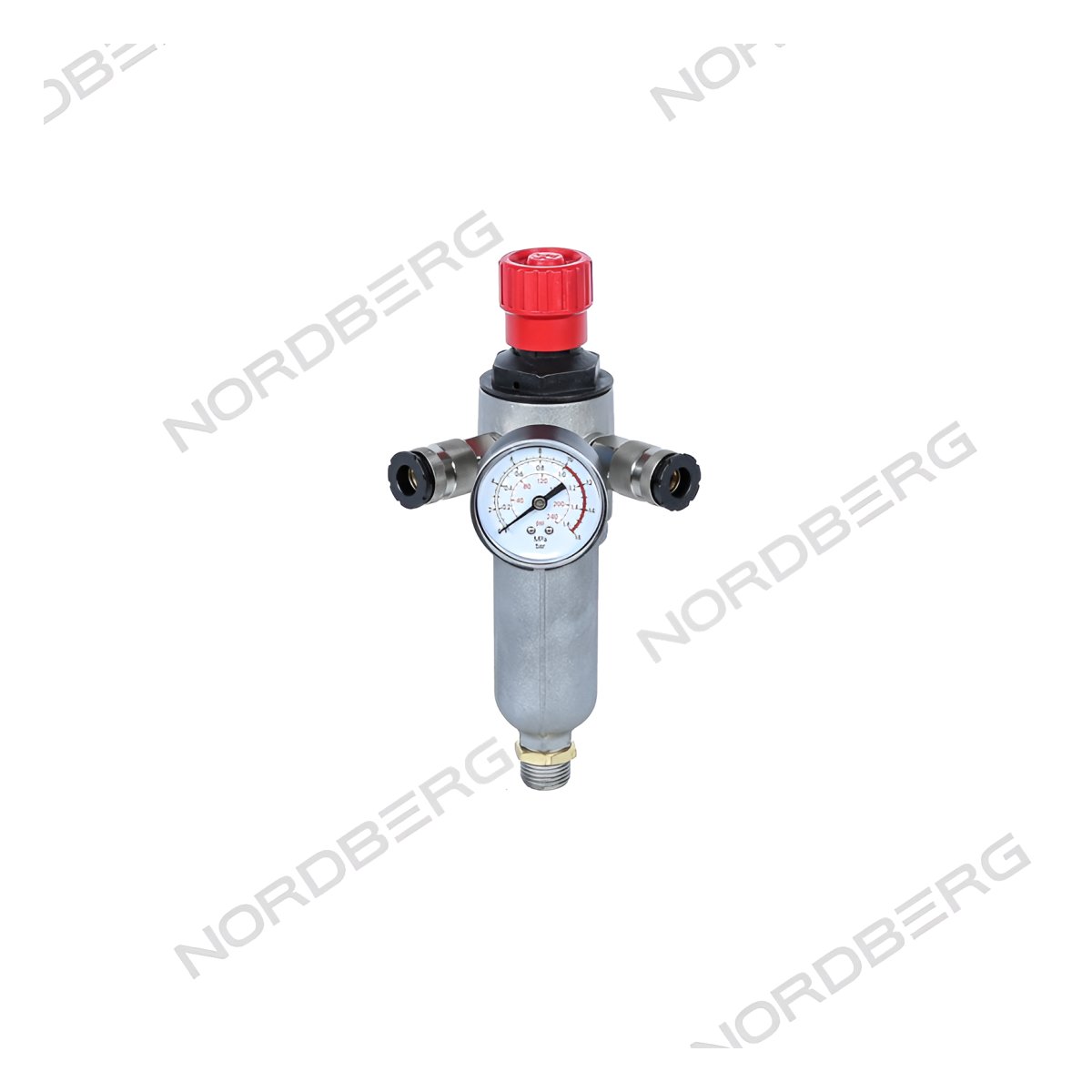 Регулятор давления 1/2" в сборе для NCP200/580, NCP300/690 NORDBERG 3127.00.00.010