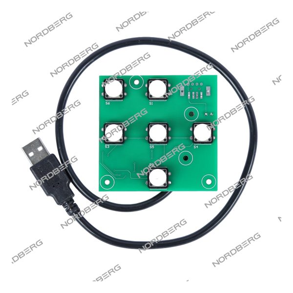 Плата управления клавиатуры для 4523PA (2023) NORDBERG 4523PA#KEY-BOARD(2023)