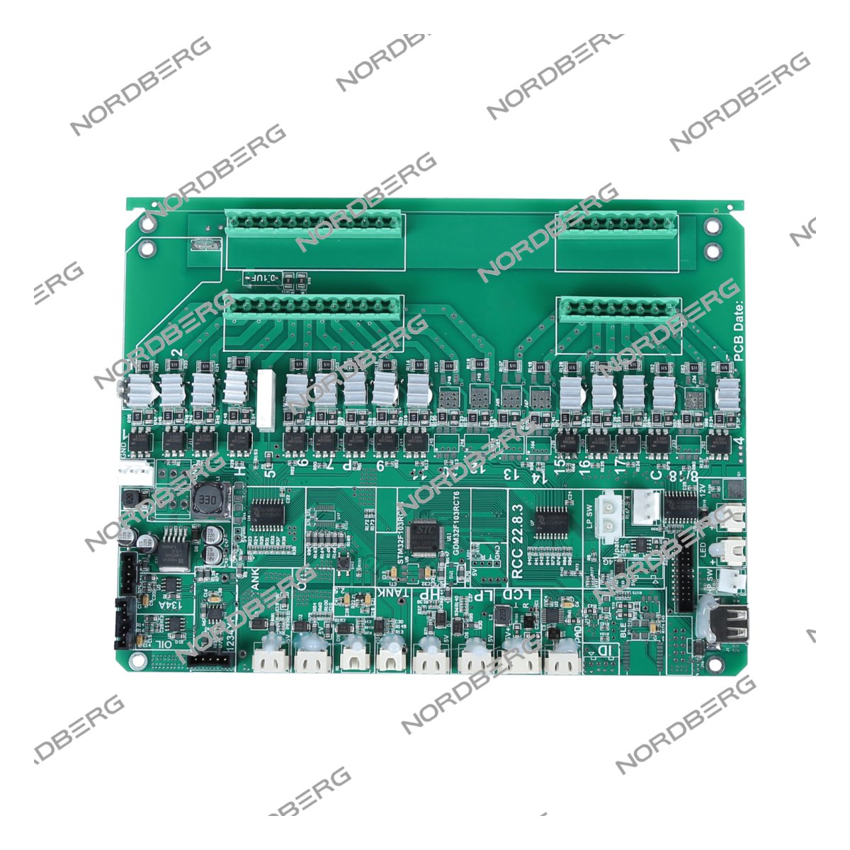 Плата управления в сборе для NF16 NORDBERG NF16#MOTH-BOARD