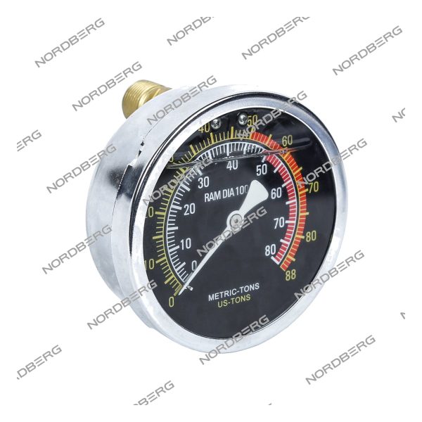 Манометр для пресса N3651A NORDBERG N3651A#PG