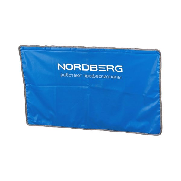 Накидка на крыло 110х65 прямоугольная без выреза с магнитом и подкладкой NORDBERG NN1R