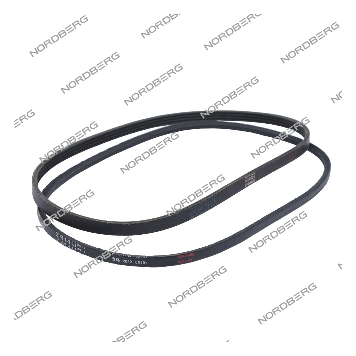 Комплект ремней для NGT20/NGT30 NORDBERG NGT20/30#BELTS