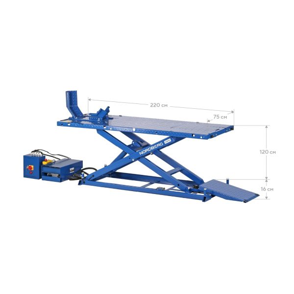 Подъемник для мотоциклов, 1 т NORDBERG N4M2
