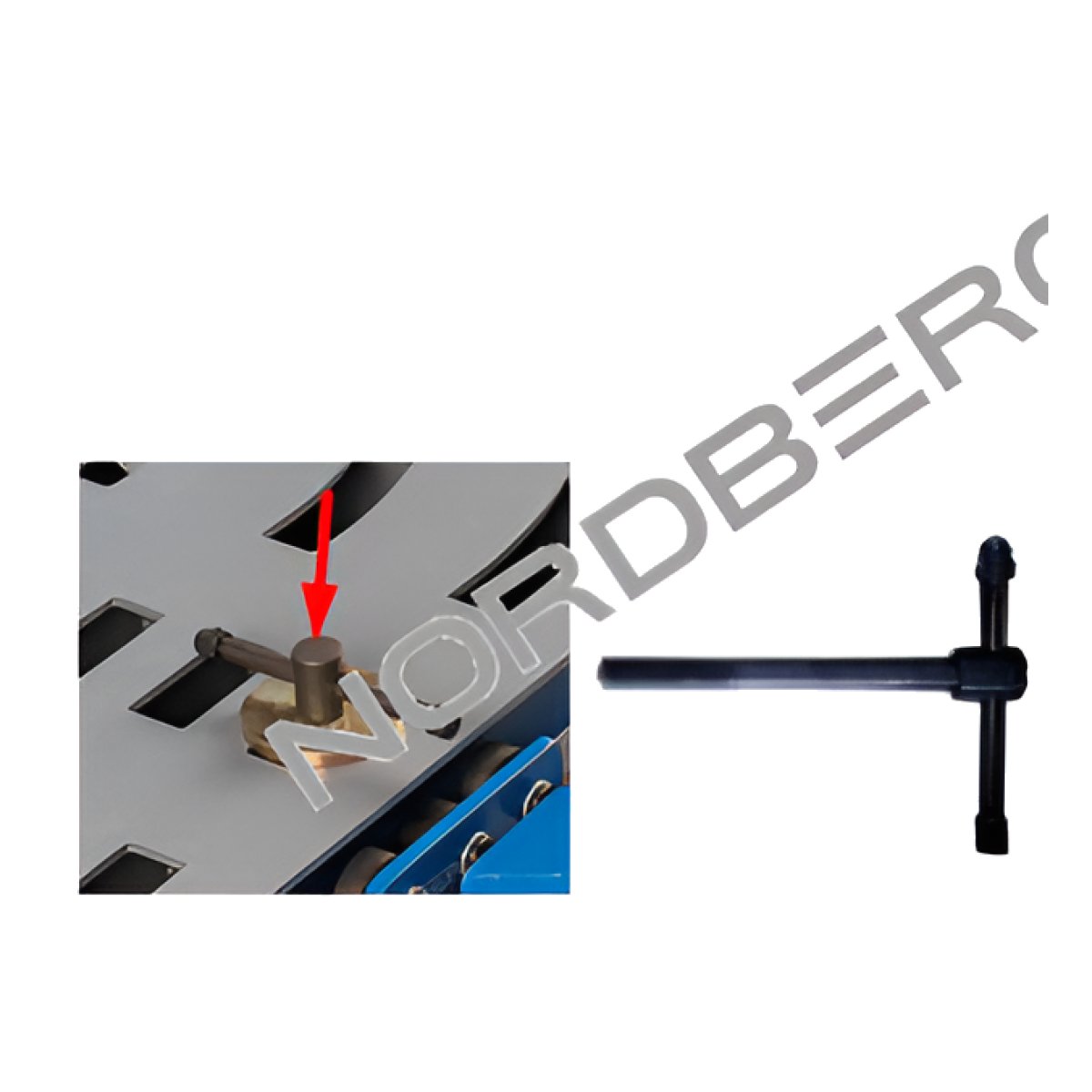 Крепежный болт для стапеля BAS13 NORDBERG BAS13#BOLT