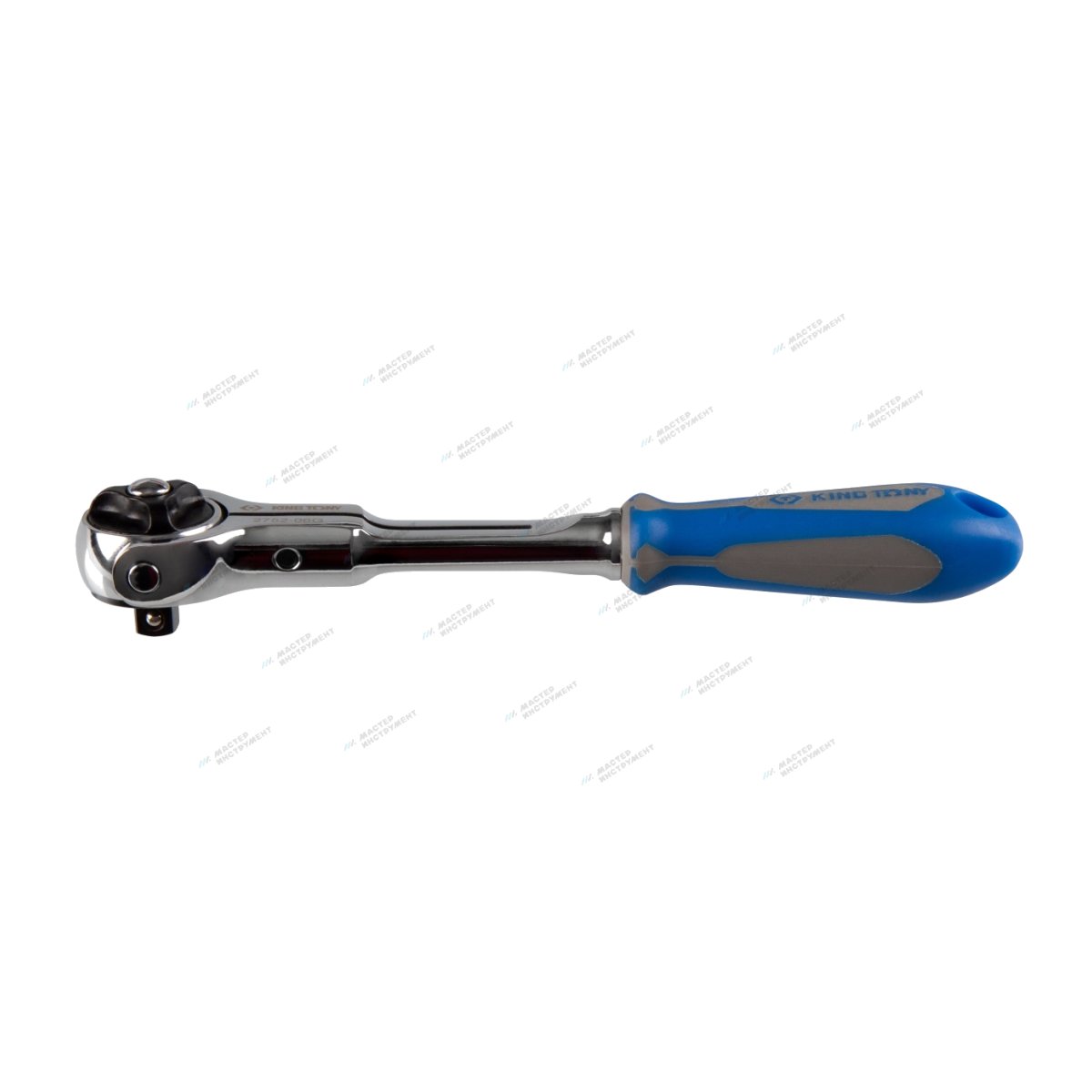 Трещотка с поворотной головой 72 зубца 1/4" 150мм KING TONY 2752-06G