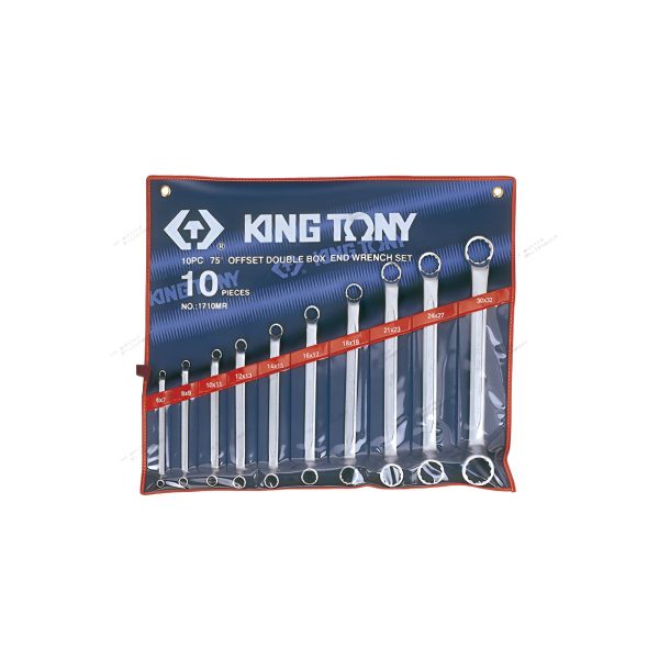 Набор накидных ключей,10 предметов KING TONY king tony 1710mr