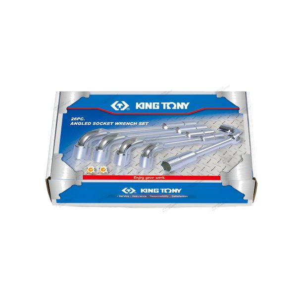 Набор торцевых L-образных ключей, 26 предметов KING TONY king tony 1826mr