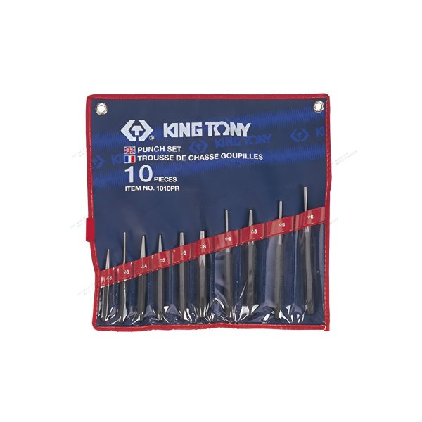 Набор выколоток, бородков, кернеров KING TONY KING TONY 1010PR