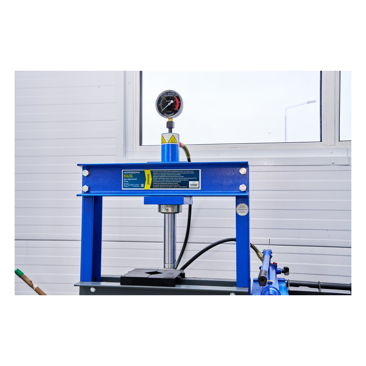 Пресс гидравлический, 20 т NORDBERG N3620L