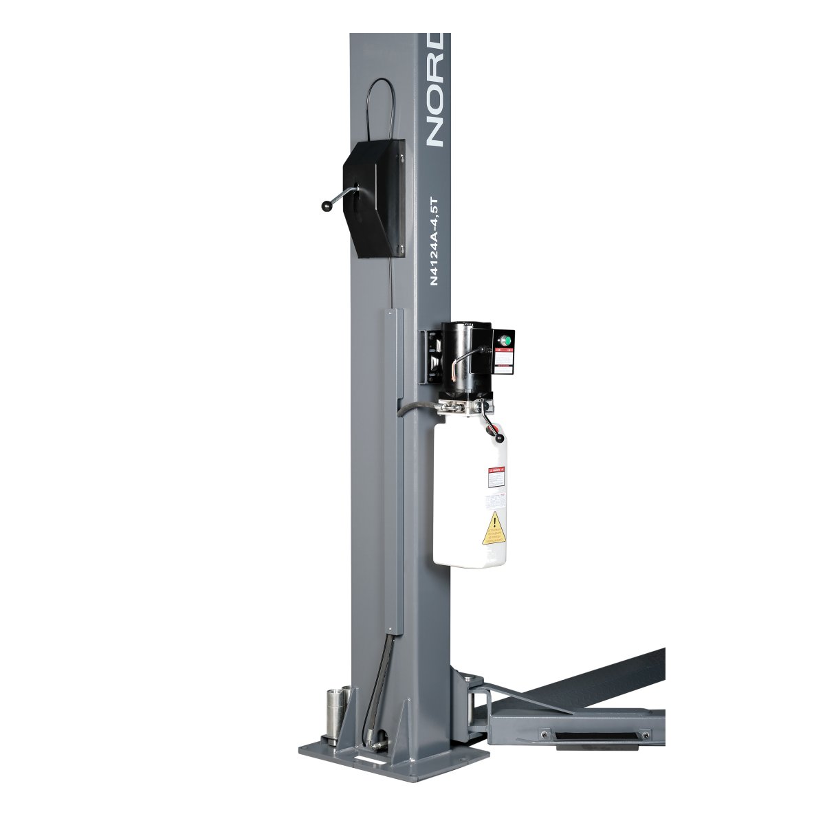 Подъемник двухстоечный 4,5 т, 380 В, серый NORDBERG N4124AM-4,5G