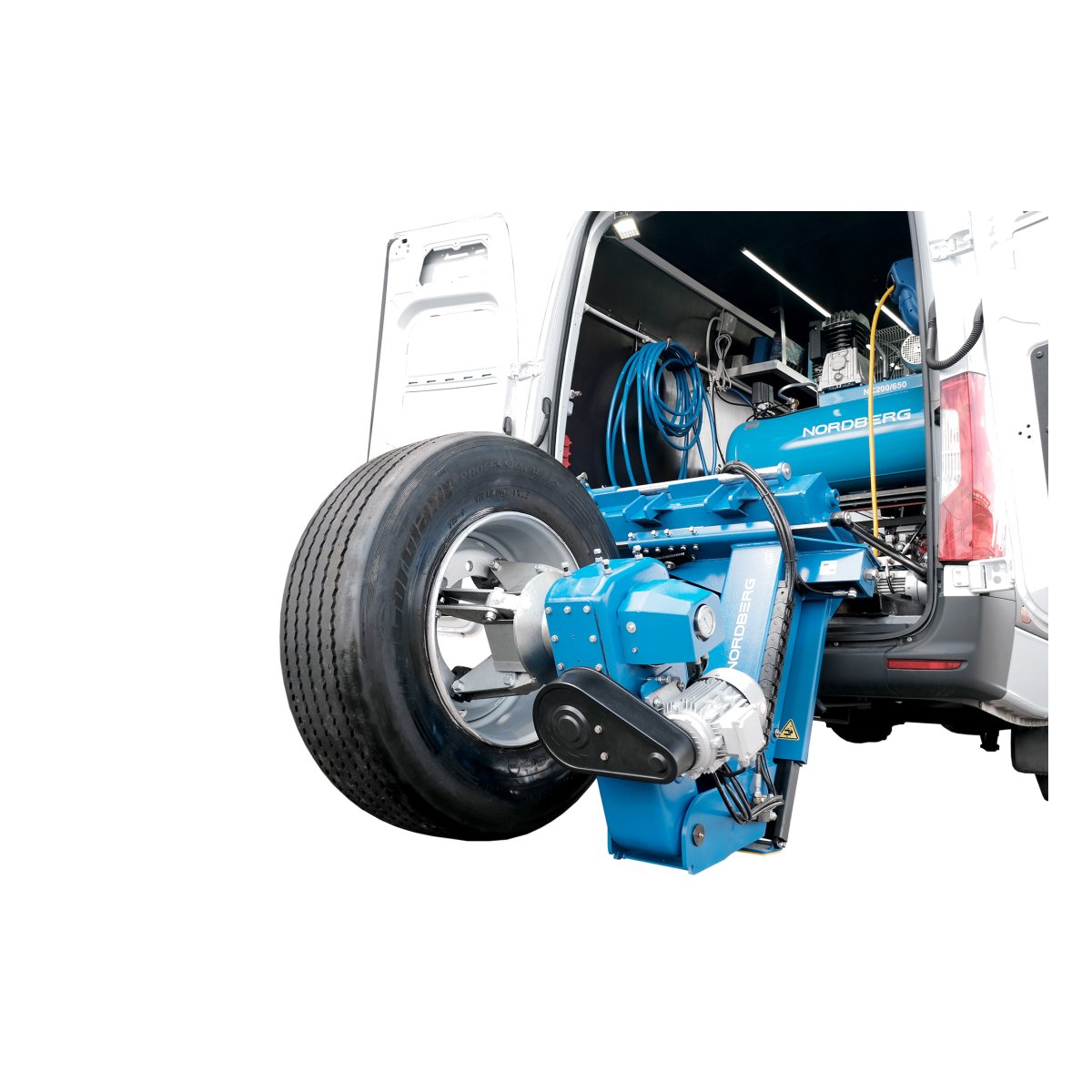 Станок шиномонтажный мобильный для грузовых авто NORDBERG 46TRKM