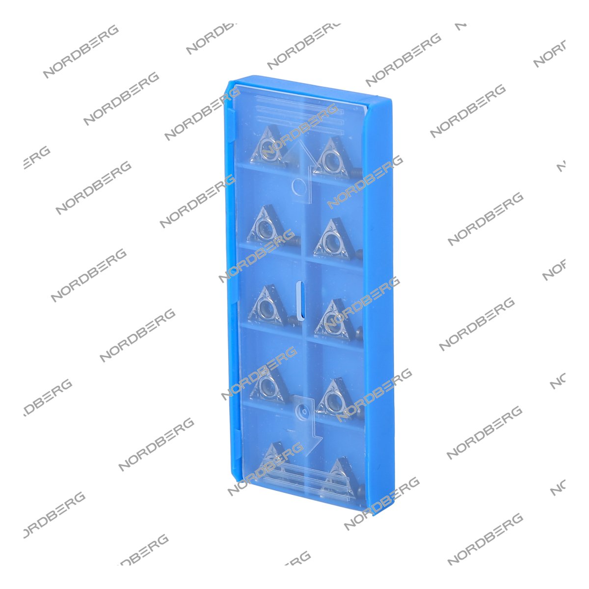 Резцы для NL1/NL2/NL7 с винтами в пенале (комплект 10 шт.) NORDBERG 01-00002683