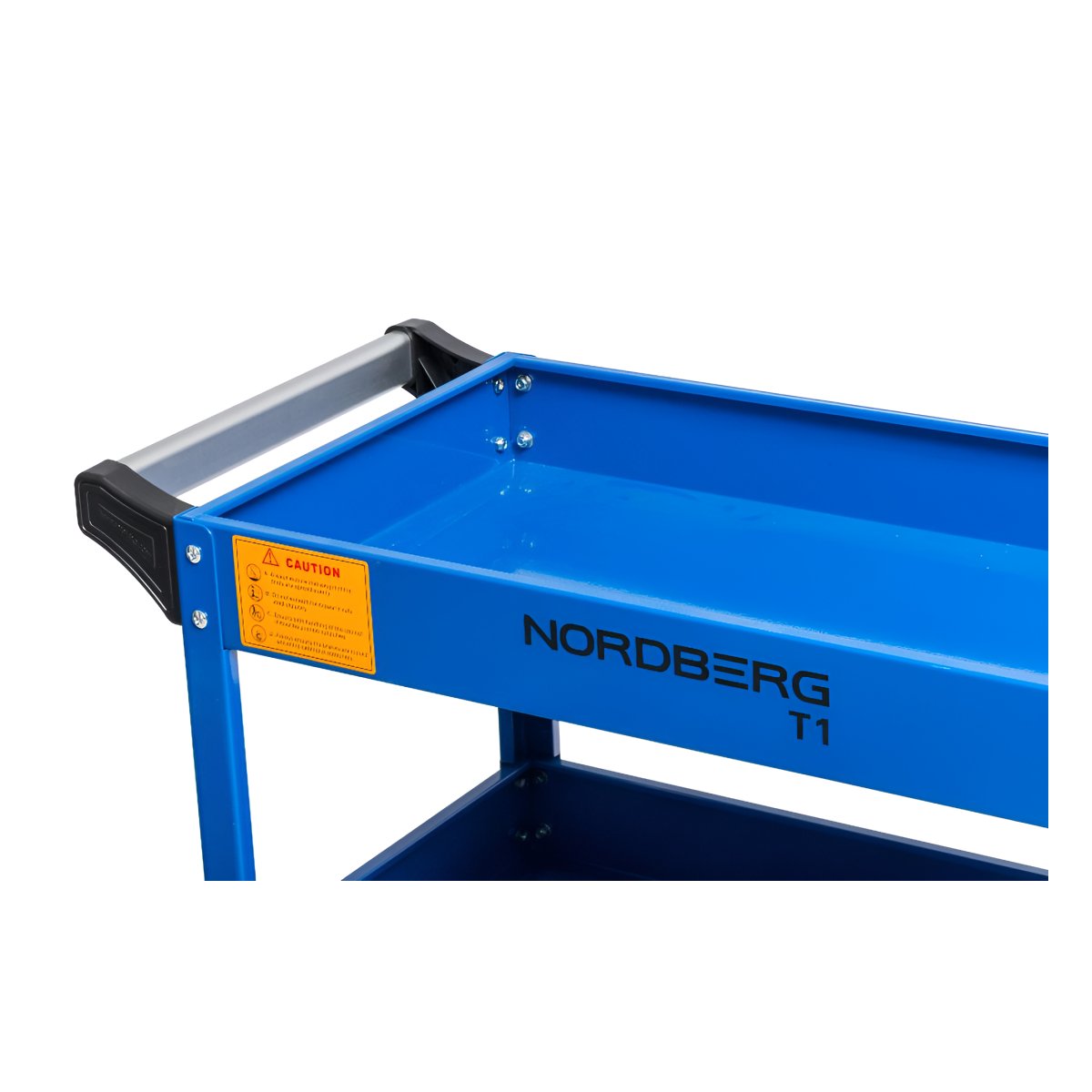 Тележка инструментальная, 3 полки, синяя NORDBERG T1(B)