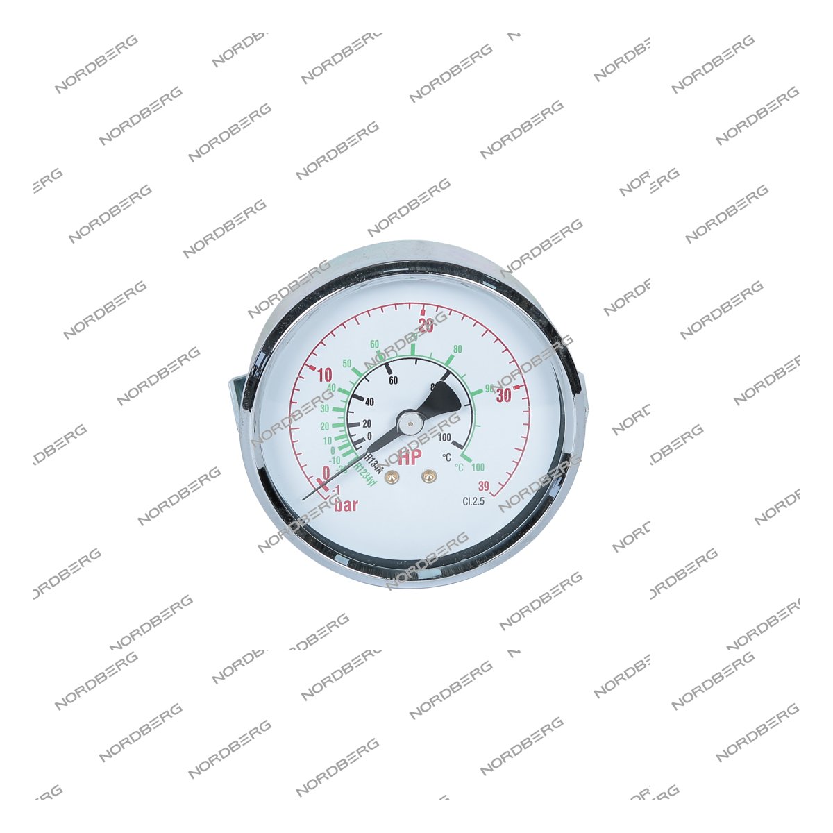 Манометр HP (39BAR/80d) для NF12 NORDBERG NF12#GAUGE39