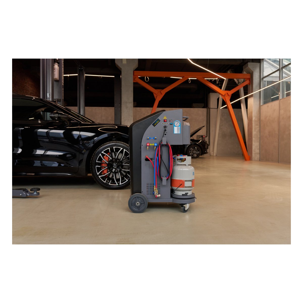 Установка автоматическая для заправки автомобильных кондиционеров (R134a+R1234yf) NORDBERG NF17