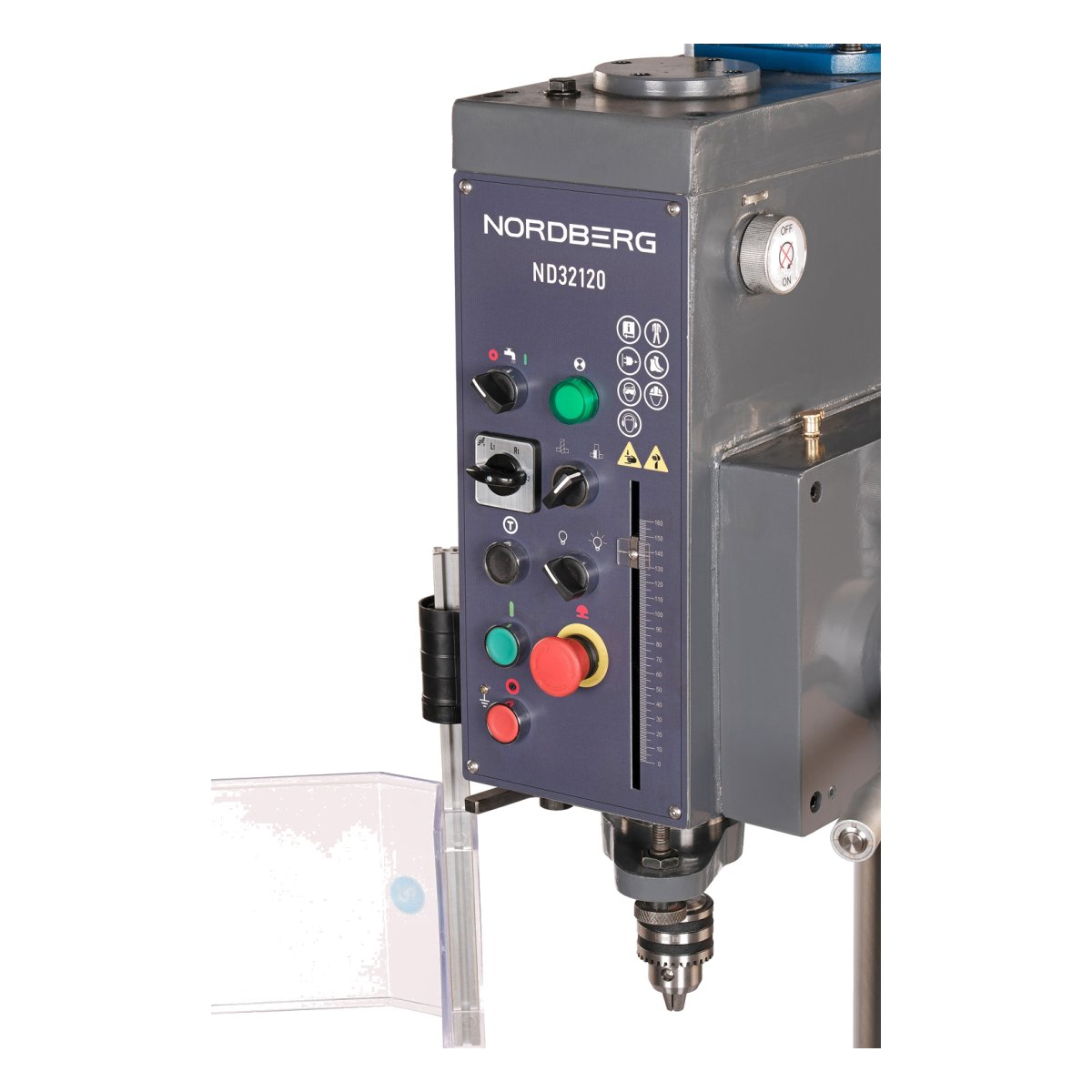Сверлильный редукторный станок с тисками NORDBERG ND32120