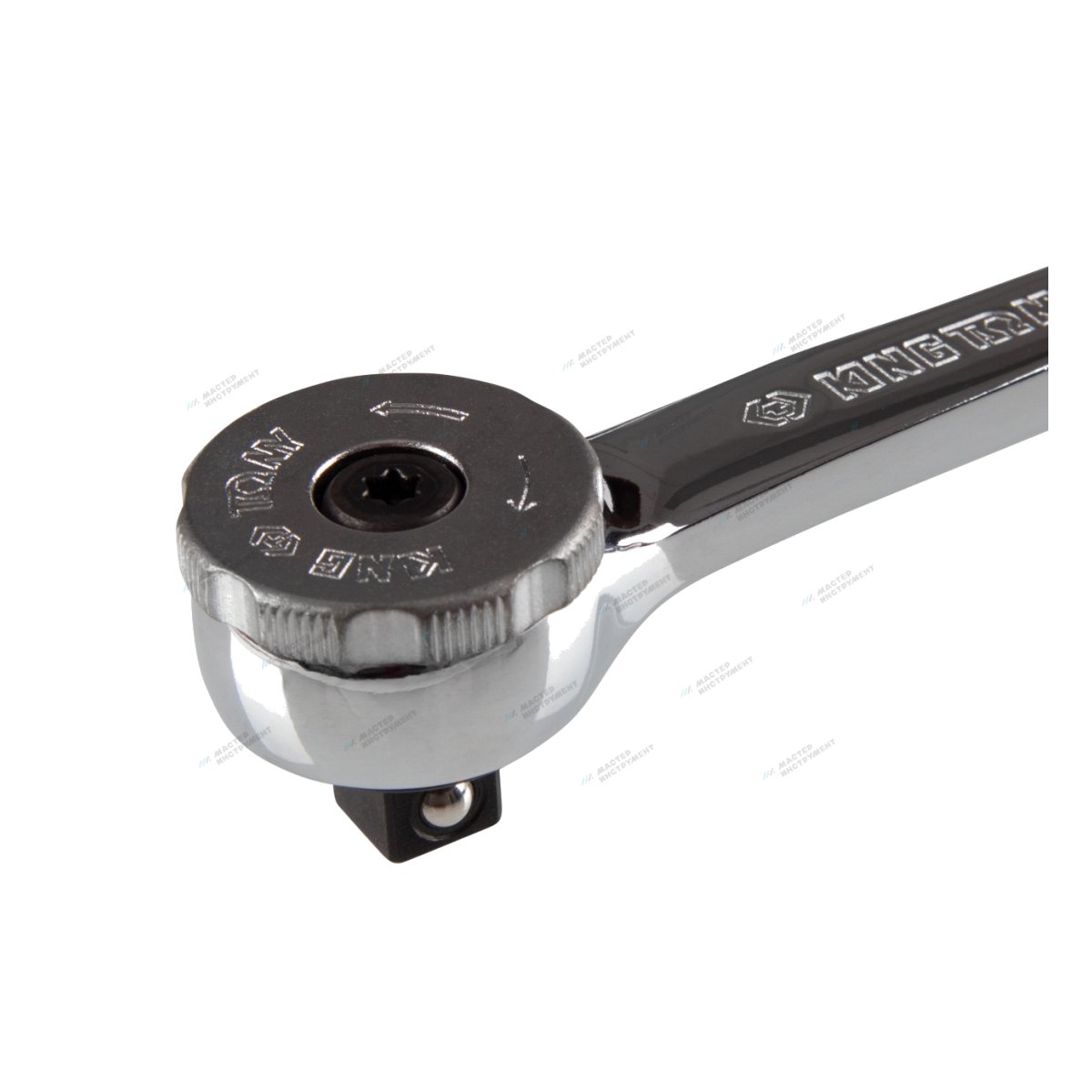 Трещотка 72 зубца 3/8" 200мм KING TONY 3755-08G