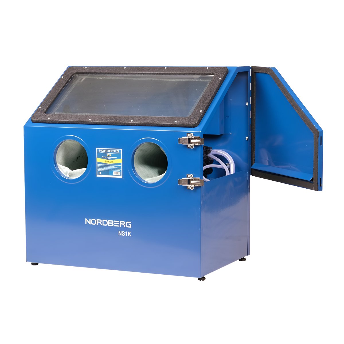 Камера пескоструйная настольная, боковая загрузка, 110 л NORDBERG NS1K