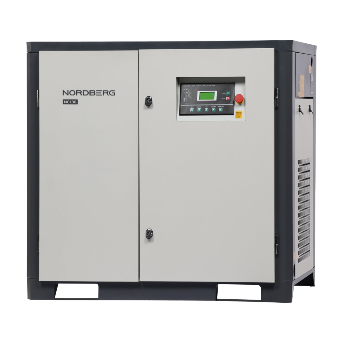 Компрессор винтовой, 22 кВт, 10 бар, 3200 л/мин, без ресивера NORDBERG NCL30