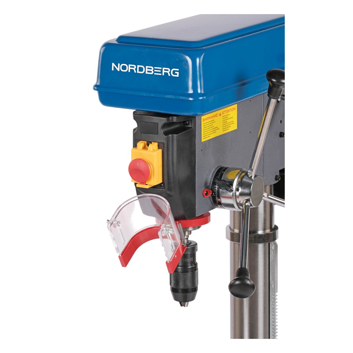 Станок сверлильный (1100 Вт, 25 мм, 16 скоростей, тиски) NORDBERG ND25118