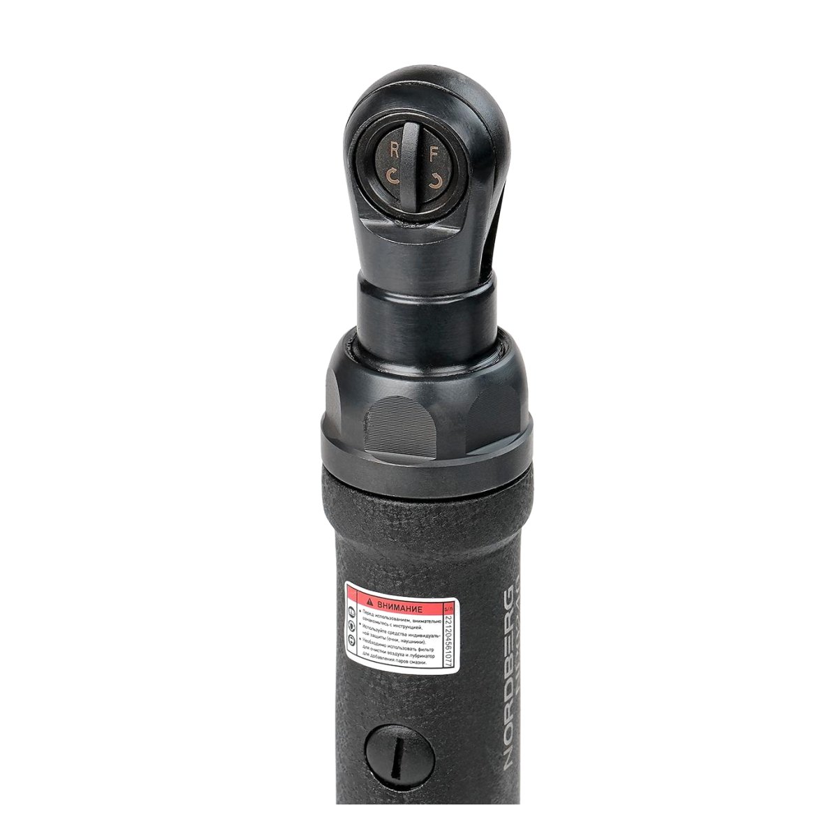 Пневмогайковерт угловой (пневмотрещотка) 1/4", 50 Нм NORDBERG NP0140