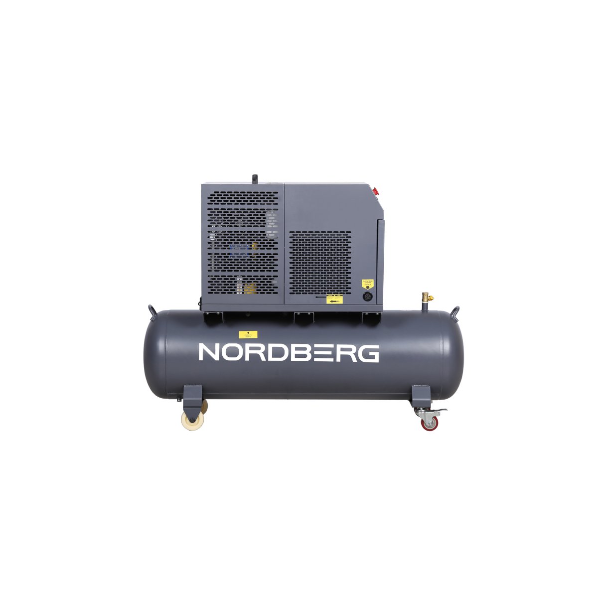Компрессор винтовой, 4 кВт, 10 бар, 450 л/мин, ресивер 180 л NORDBERG NCF5R